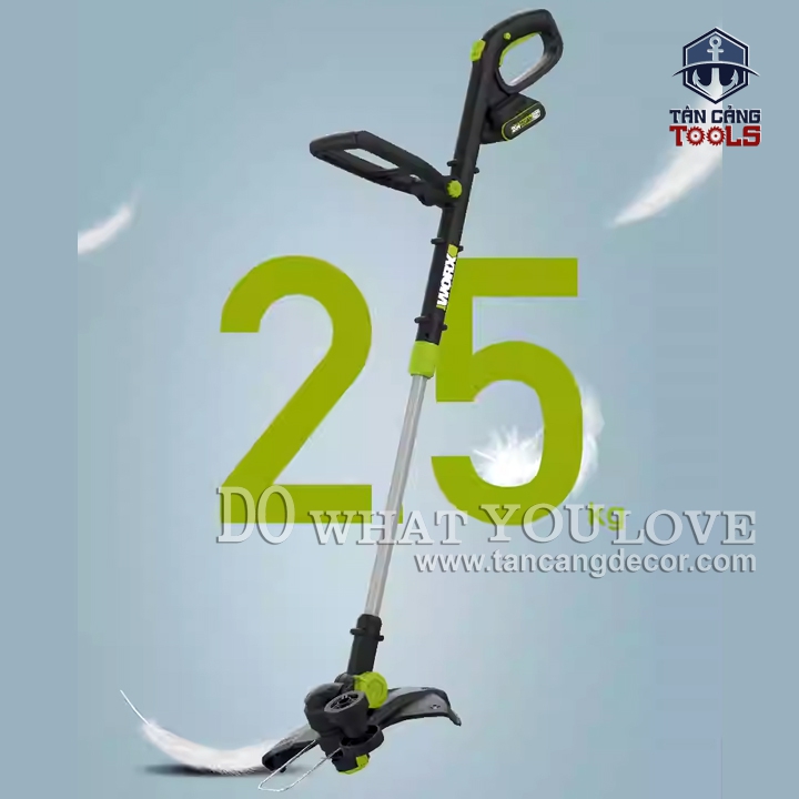 Máy Cắt Cỏ Dùng Pin 20V Worx WD163.9 ( Thân Máy ) - Ảnh 11