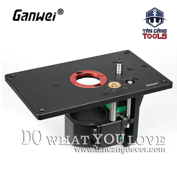 Bộ Cử, Mặt Gá Nâng Hạ Máy Phay Cầm Tay Ganwei Đường Kính Máy 65 mm