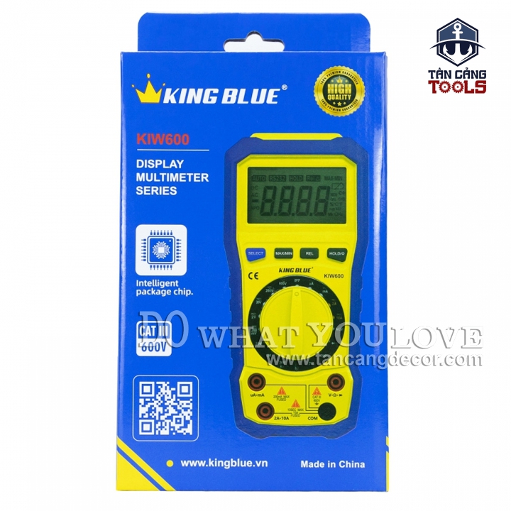 Đồng Hồ Đo Vạn Năng Điện Tử Kingblue KIW-600 Chuẩn CAT III - Ảnh 6