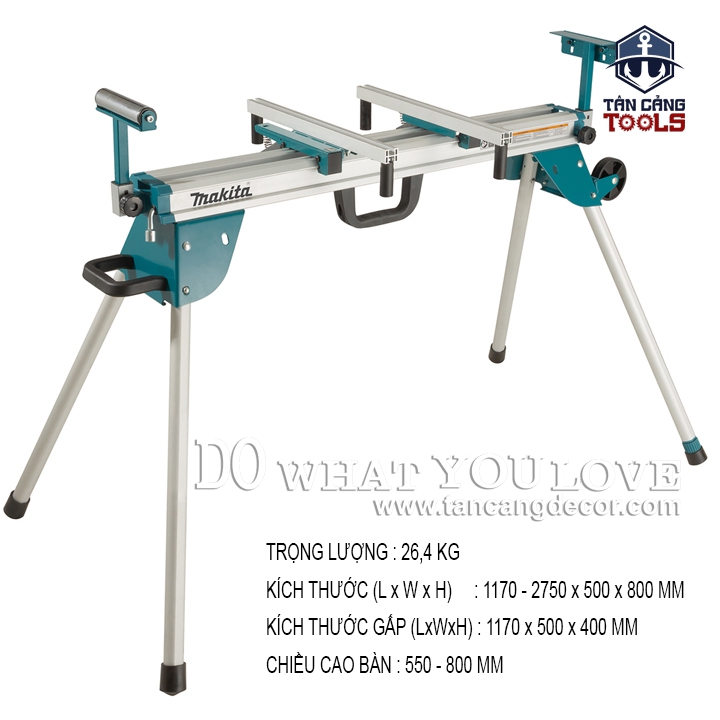 Chân Đế Di Động Dành Cho Máy Cưa Makita WST06 - Ảnh 2