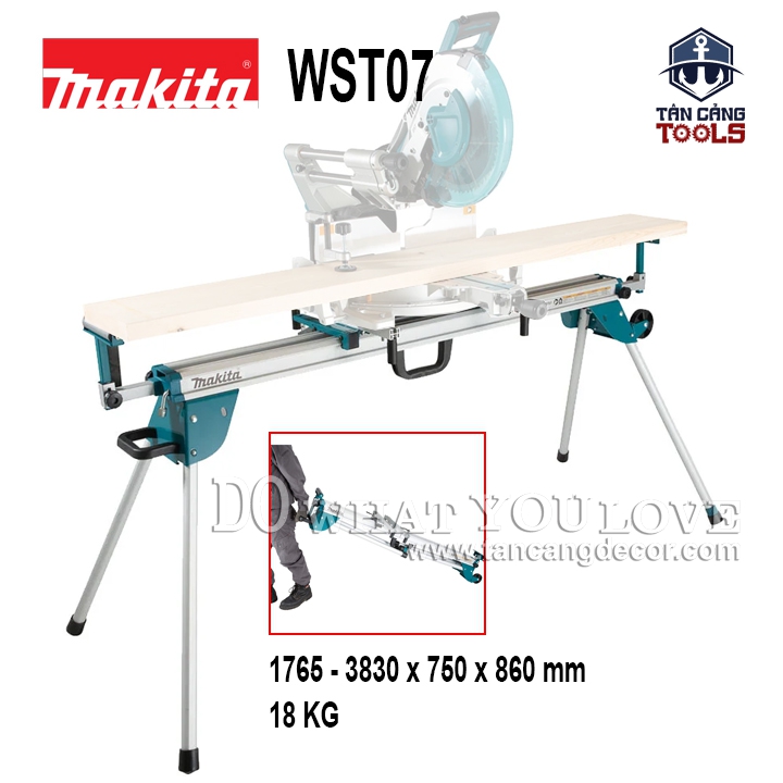 Chân Đế Di Động Dành Cho Máy Cưa Makita WST07