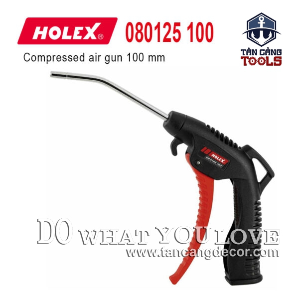 Vòi Xịt Khô Dùng Khí Nén 100 mm Holex 080125 100