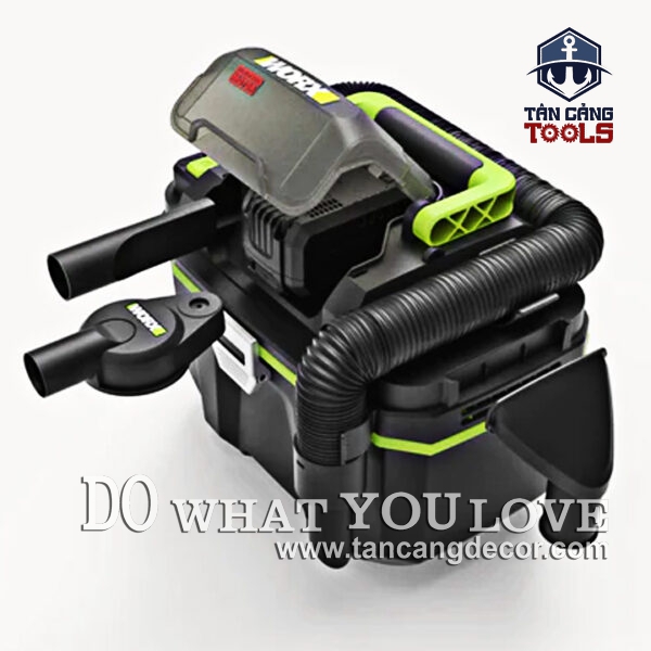 Máy Hút Bụi Dùng Pin 20V Worx WU036 ( Thân Máy ) - Ảnh 4