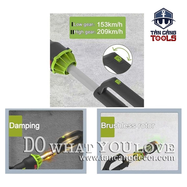 Máy Thổi Bụi Dùng Pin 20V Worx WU231.9 ( Thân Máy ) - Ảnh 5