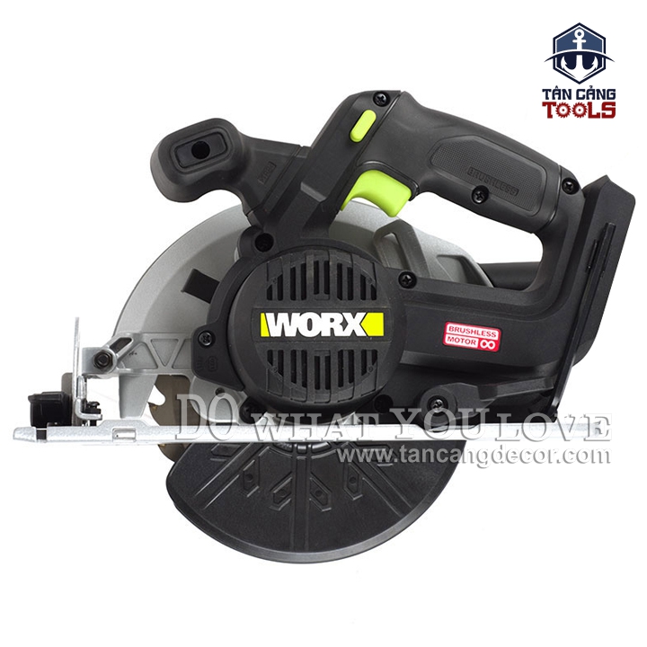 Máy Cưa Đĩa Dùng Pin 165 mm 20V Worx WU536.9 ( Thân Máy ) - Ảnh 6