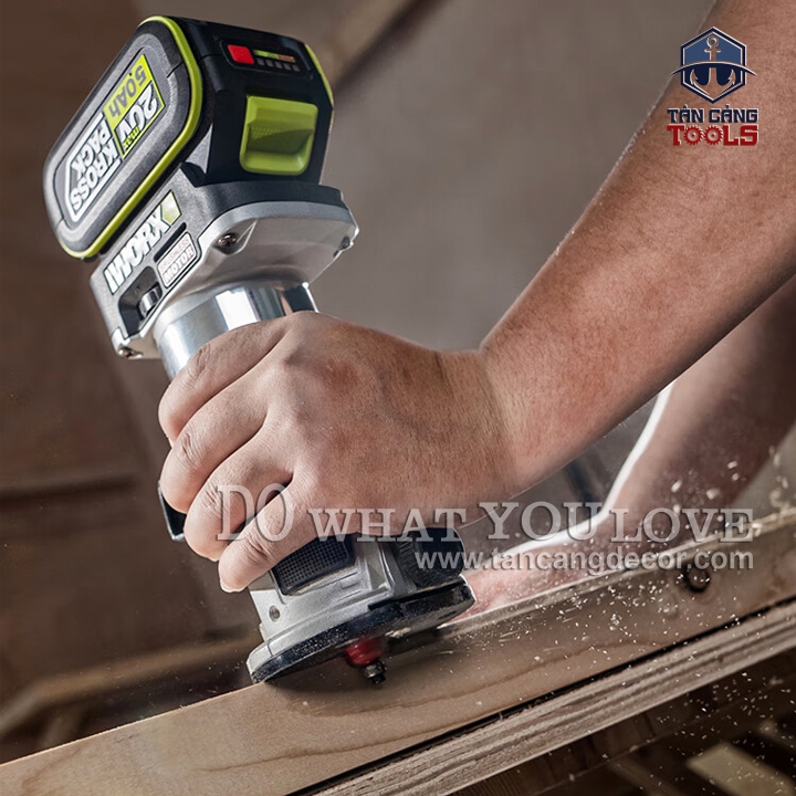 Máy Phay Dùng Pin 20V Worx WU560 ( Thân Máy ) - Ảnh 4