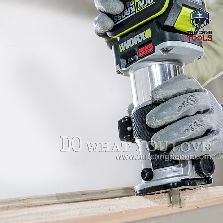 Máy Phay Dùng Pin 20V Worx WU560 ( Thân Máy ) - Ảnh 5