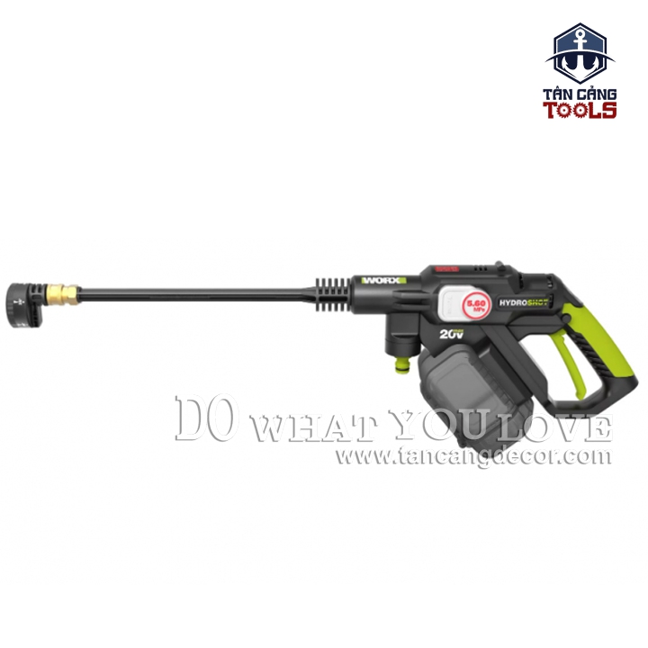 Máy Xịt Rửa Xe Dùng Pin 20V Worx WU633.9 ( Thân Máy ) - Ảnh 3