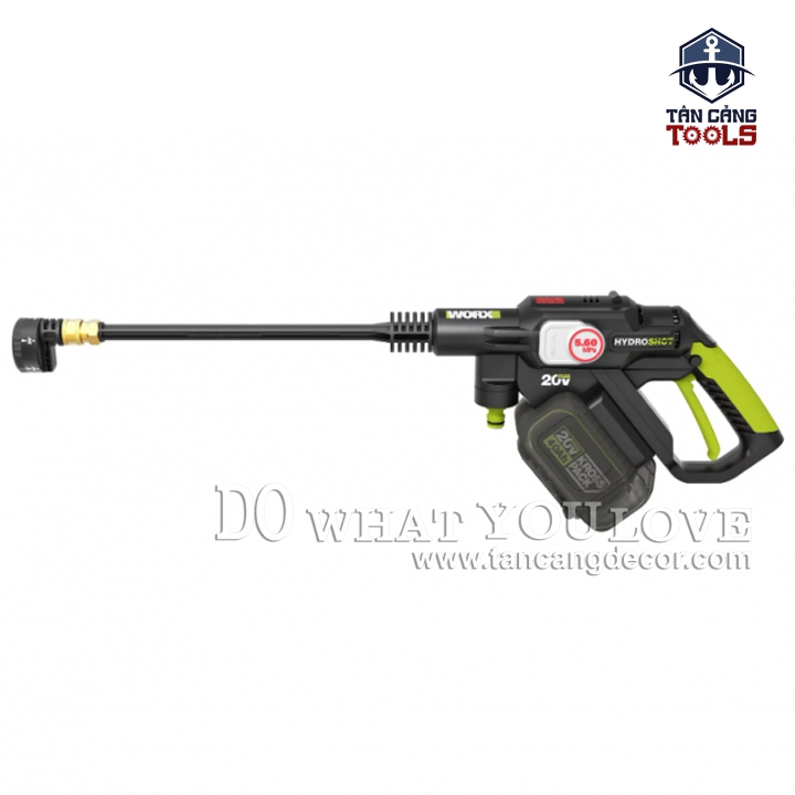 Máy Xịt Rửa Xe Dùng Pin 20V Worx WU633.9 ( Thân Máy ) - Ảnh 5