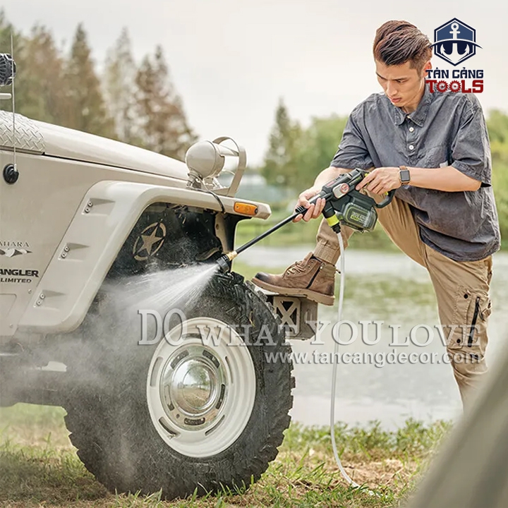 Máy Xịt Rửa Xe Dùng Pin 20V Worx WU633.9 ( Thân Máy ) - Ảnh 7