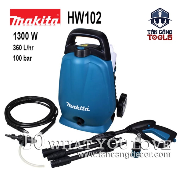 Máy Xịt Rửa Xe Cao Áp Makita HW102 1300W