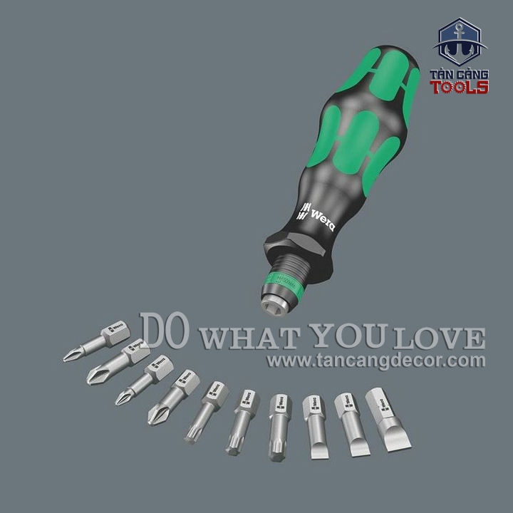 Bộ Tuốc Vít 10 Chi Tiết Wera 05 056653 001 - Ảnh 8