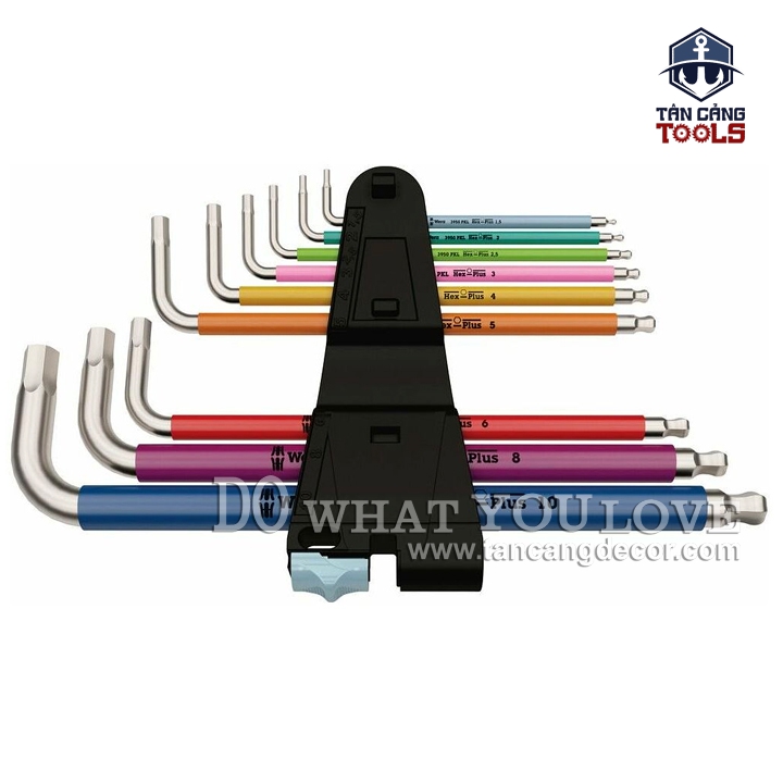 Bộ Lục Giác 9 Chi Tiết Wera 05 022669 001 - Ảnh 2