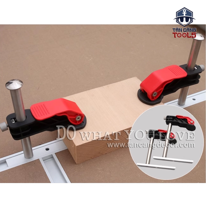 Combo 2 Cảo Kẹp Nhanh Wnew Chuyên Dụng Cho Ray TrackSaw - Ảnh 7