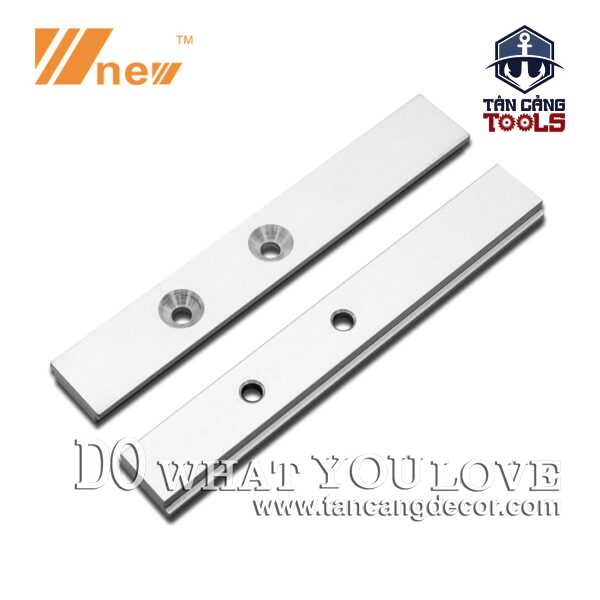 Bộ 2 Thanh Nhôm Trượt Ray 20 Cm Chuyên Dụng Kết Nối Cảo Kẹp Wnew