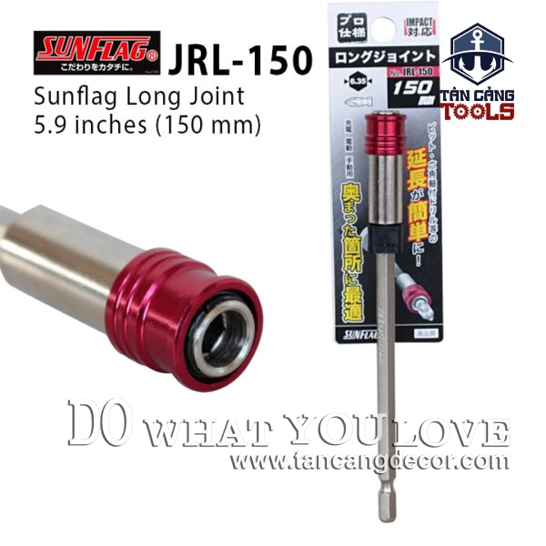 Đầu Nối Dài Vặn Vít 150 mm Sunflag JRL-150 ( Chuôi Dài )