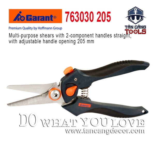 Kéo Cắt Đa Năng 205 mm Có Điều Chỉnh Garant 763030 205