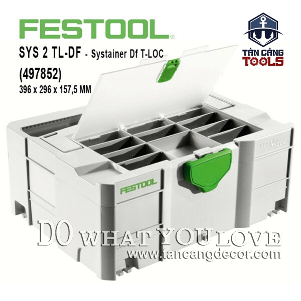 Hộp Đựng Dụng Cụ Festool SYS 2 TL-DF (497852)