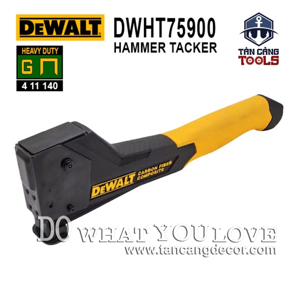 Búa Đóng Ghim U Sợi Carbon Dewalt DWHT75900