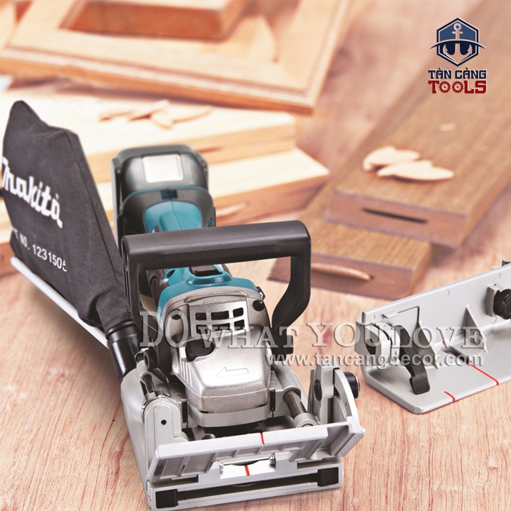 Máy Ghép Mộng Bánh Quy Dùng Pin 18V Makita DPJ180 ( Thân Máy ) - Ảnh 8