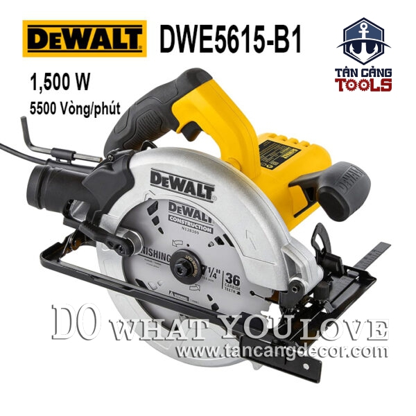 Máy Cưa Đĩa 185mm DeWalt DWE5615-B1 1500W