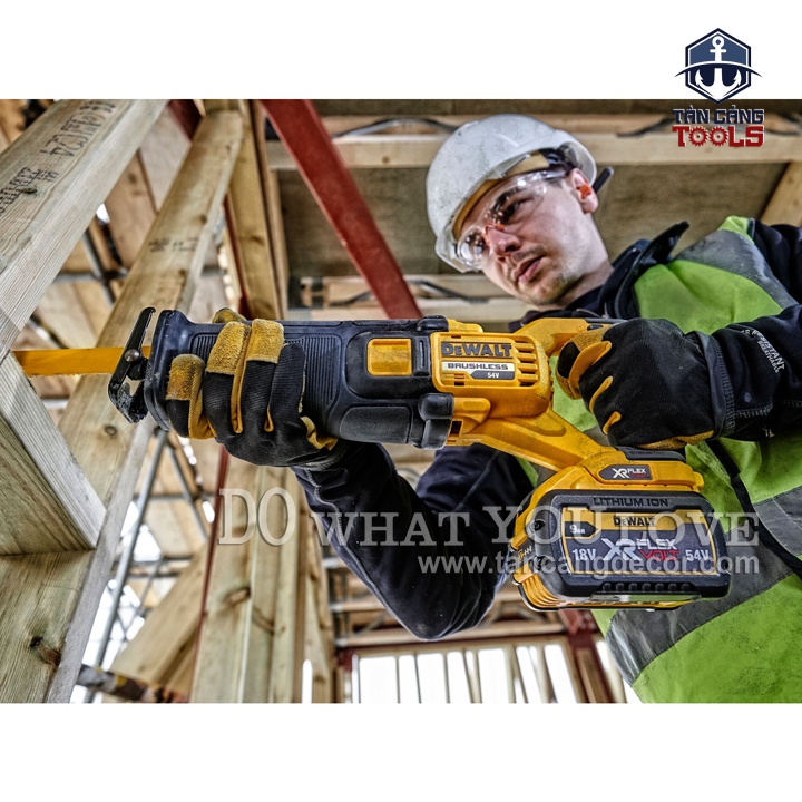 Máy Cưa Kiếm Dùng Pin Flex Volt 54/60V DeWalt DCS389N –KR ( Thân Máy ) - Ảnh 4