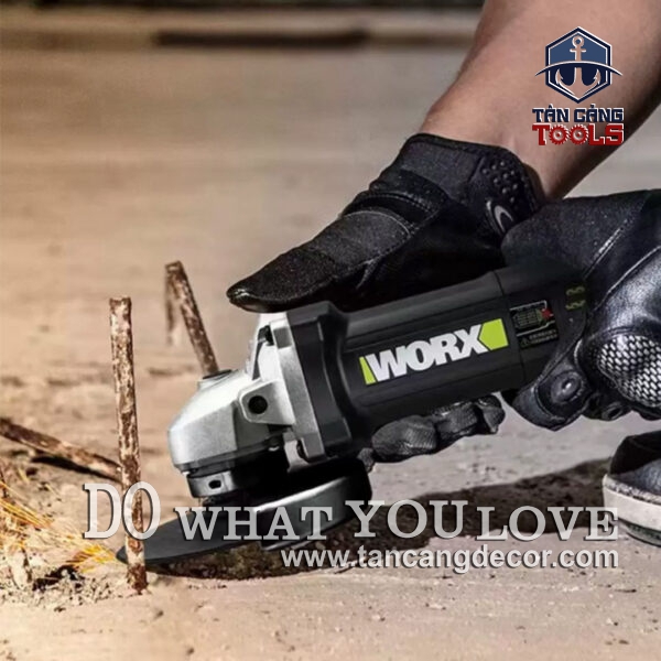 Máy Mài Góc 100 mm Worx WU800X 720W ( Công Tắc Đuôi ) - Ảnh 6