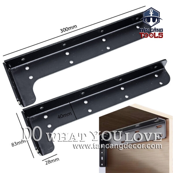 Bass Treo Kệ Âm Kệ 300 x 83 mm ( 1 Cặp )