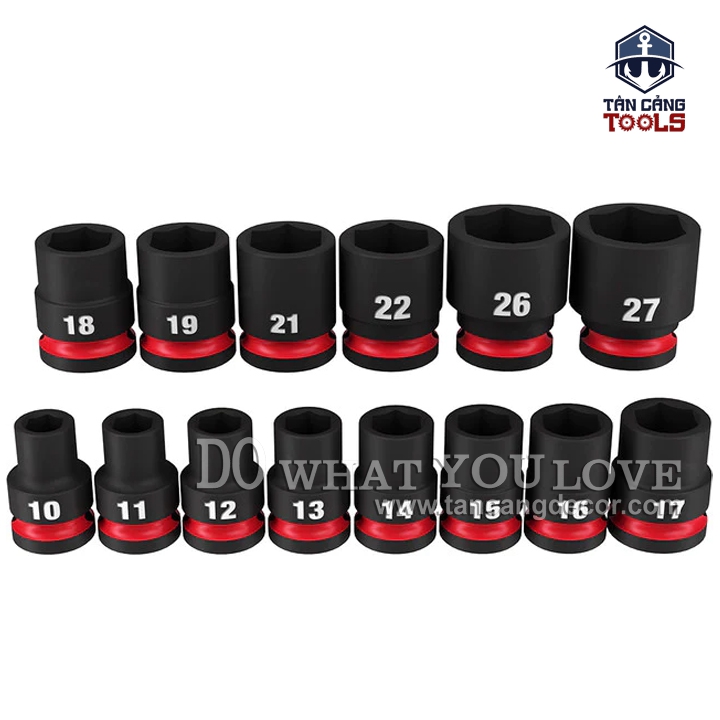 Bộ Đầu Tuýp Siết Bu Lông 1/2 inches 14 Chi Tiết Milwaukee 49-66-7013 - Ảnh 2