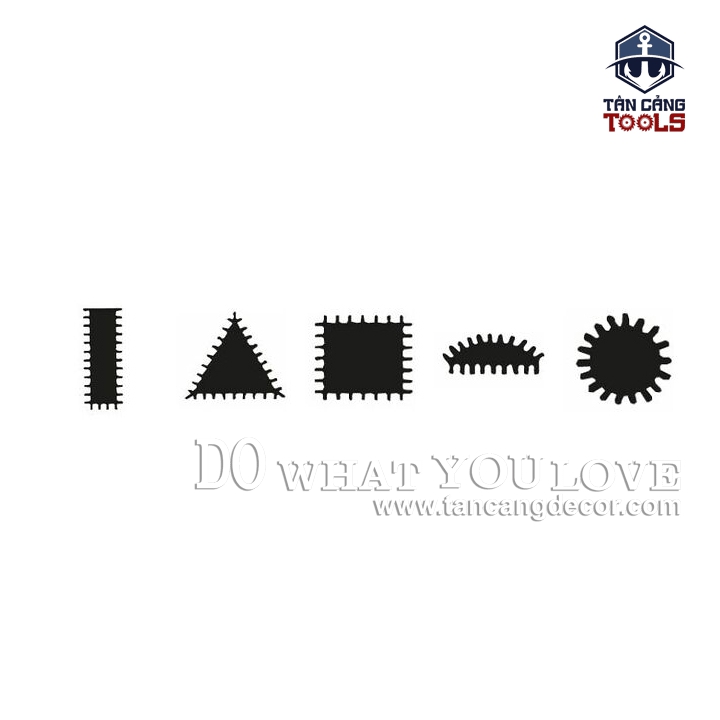 Bộ 5 Cây Dũa Dài 250 mm Holex 51 7420 250 - Ảnh 3