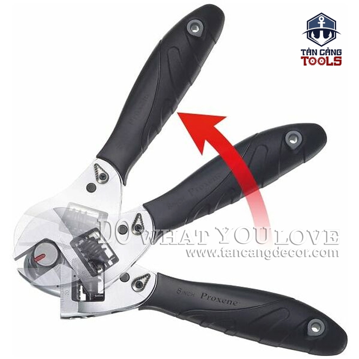 Mỏ Lếch 8 Inches Tự Động Đảo Chiều Holex 813970 200 - Ảnh 3