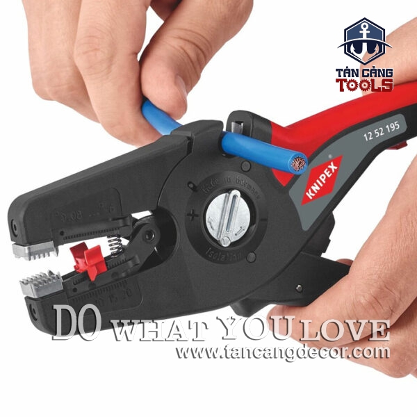 Kìm Tuốt Dây Đơn PRECISTRIP 16MM2 Knipex 12 52 195 - Ảnh 6