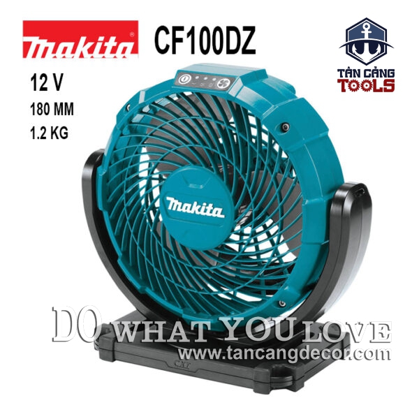 Quạt Dùng Pin Và Điện 12V Makita CF100DZ ( Thân Máy )