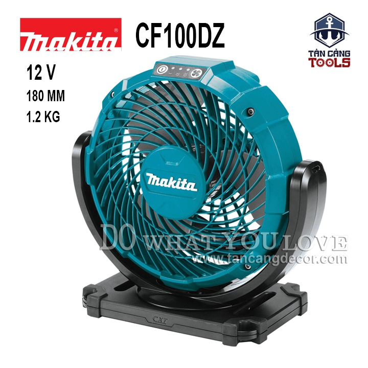 Quạt Dùng Pin Và Điện 12V Makita CF100DZ ( Thân Máy )