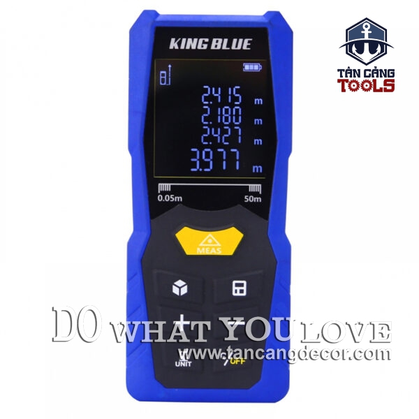 Alternative view of Thước Đo Khoảng Cách Điện Tử 50 Mét Tia Đỏ Kingblue KNZ-50X ( Nhiều Tính Năng )