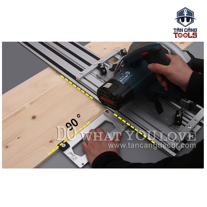Bộ Cử Vuông Góc Wnew Chuyên Dụng Cho Ray TrackSaw Festool / Makita / Milwaukee - Ảnh 5