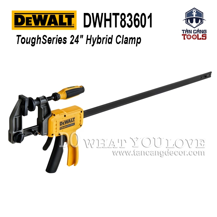 Cảo Kẹp Nhanh Công Nghiệp 600 mm Dewalt DWHT83601