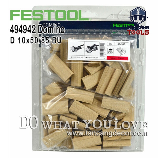 Chốt Gỗ Festool Domino D 10x50/85 BU (494942)