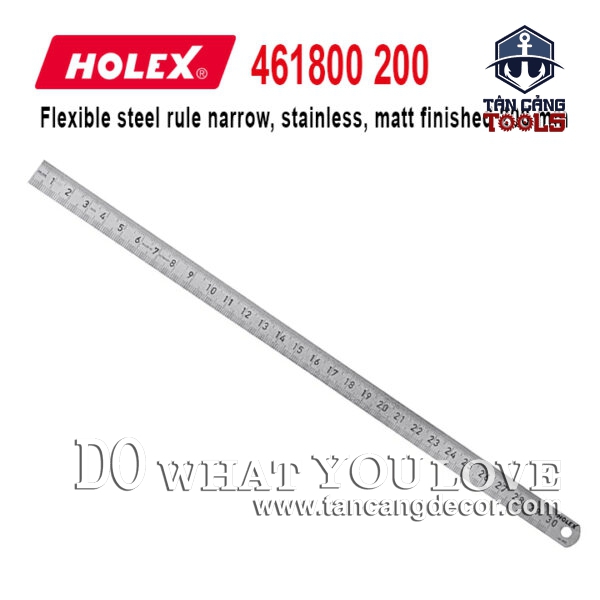 Thước Lá Không Rỉ 20 Cm Holex 461800 200