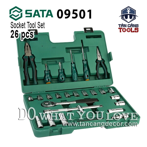 Bộ Dụng Cụ Đa Năng 26 Chi Tiết Sata 09501