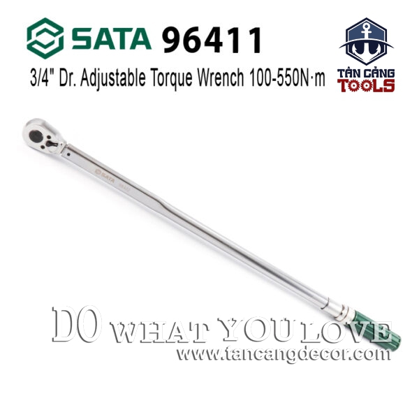 Cần Siết Tự Động 3/4 Inches Có Chỉnh Lực 110 - 550 N Sata 96411