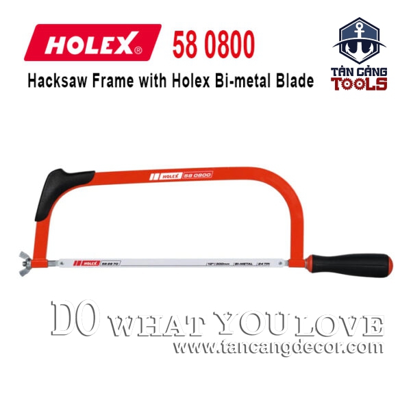 Bộ Khung Cưa Cánh Cung Cầm Tay 300 mm Holex 58 0800