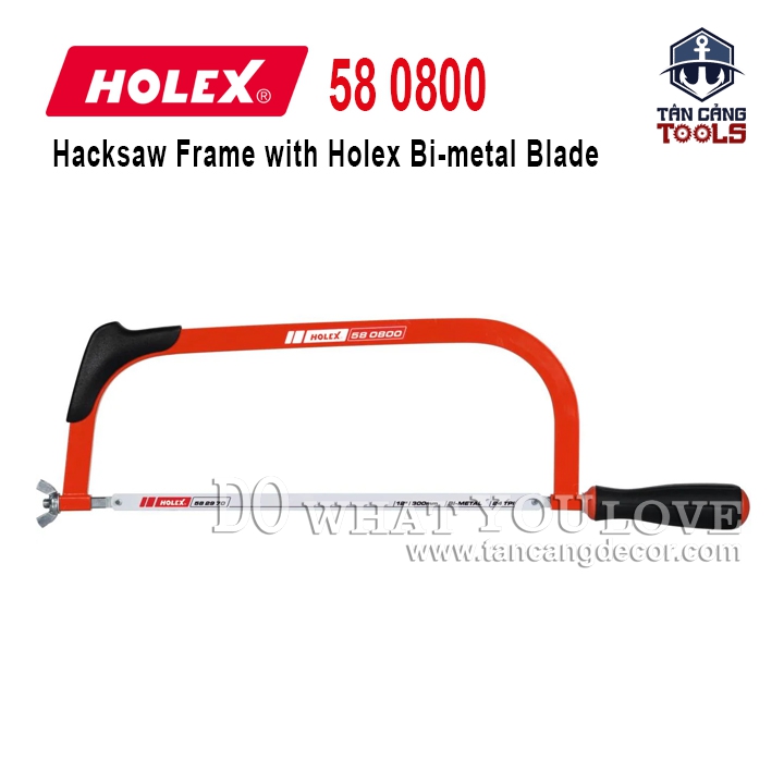 Bộ Khung Cưa Cánh Cung Cầm Tay 300 mm Holex 58 0800