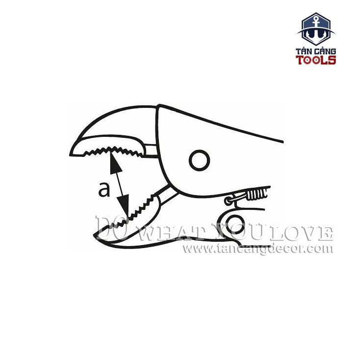 Kìm Bấm Chết 185mm Holex 708005 185 - Ảnh 2