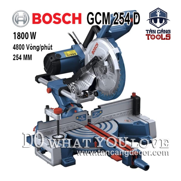 Máy Cưa Cắt Đa Góc Trục Trượt Bosch GCM 254D