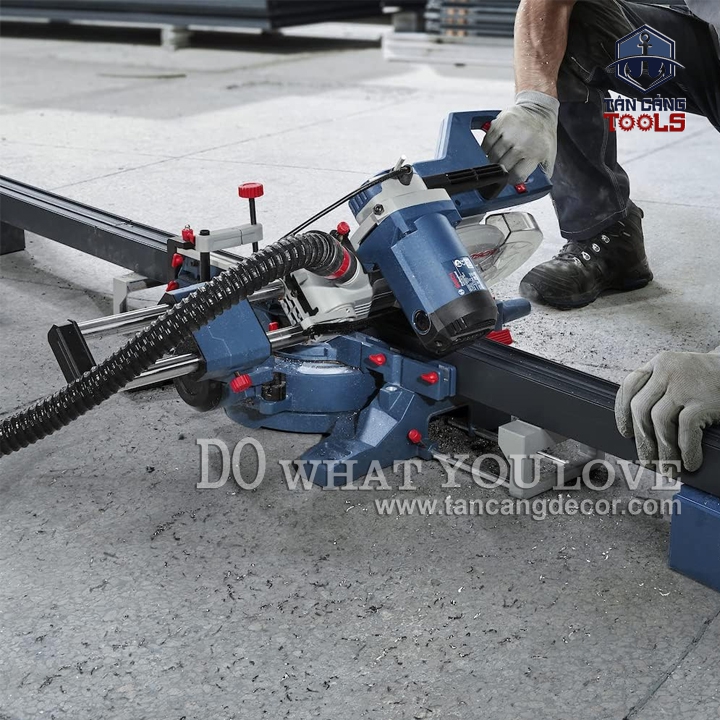 Máy Cưa Cắt Đa Góc Trục Trượt Bosch GCM 254D - Ảnh 3