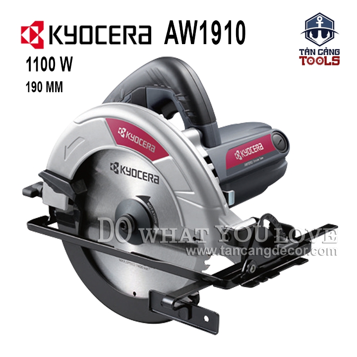 Máy Cưa Đĩa 190mm Kyocera AW1910 1100W