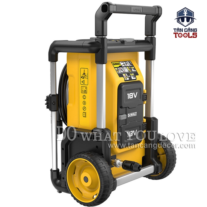 Máy Xịt Rửa Xe Dùng Pin 2x18V Dewalt DCMPW1600N ( Thân Máy ) - Ảnh 5