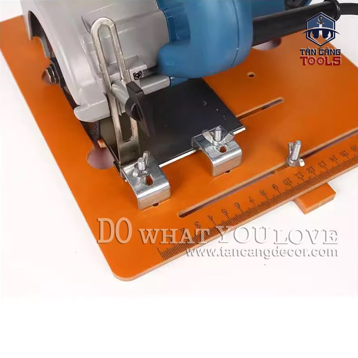 Mặt Gá Máy Phay, Máy Cưa Đĩa Cầm Tay - Chất Liệu Nhựa - Ảnh 2