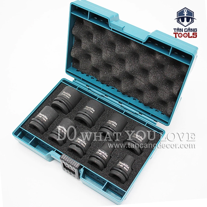 Bộ Đầu Tuýp Siết Bu Lông 1/2 inches 9 Chi Tiết Makita D-42575 - Ảnh 2